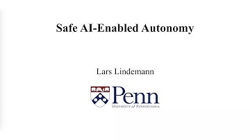 Safe AI-Enabled Autonomy