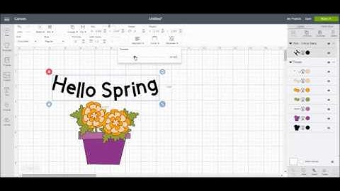 How to Curve Text in Cricut Design Space