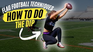 Flag Football Techniques | HOW to do the DIP