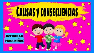 Causas y consecuencias ⭐️ #Aprendeencasa #Socioemocional