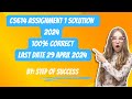 CS614 Assignment 1 Spring 2024 100% Correct Complete Solution By step of success CS614 Assignment 1