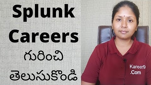 What is Splunk | Introduction to Splunk | Splunk Careers | Telugu | Pashams