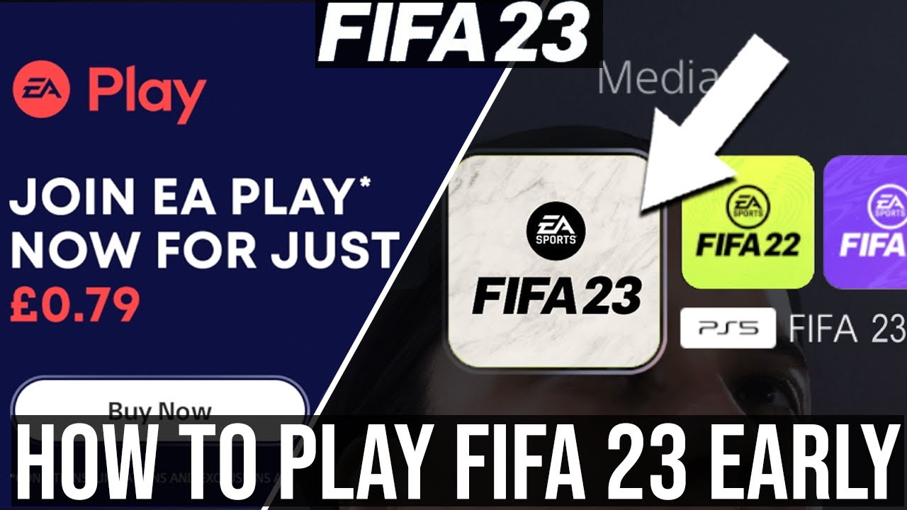 Como jogar FIFA 23 em early access com o EA Play?