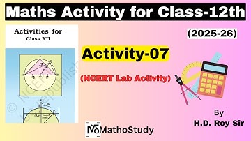 Activity- 07| Maths Activity for Class-12 |Graph of log  | NCERT Lab Activity | CBSE Board