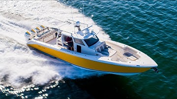 2023 Yellow 41CS Center Console by Sōlace Boats! 🔥