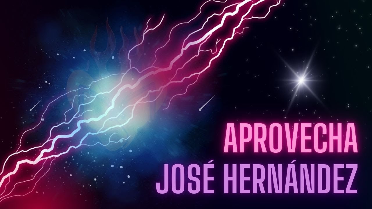 José Hernández - Aprovecha (Mivial Prod) [Lyric Video]