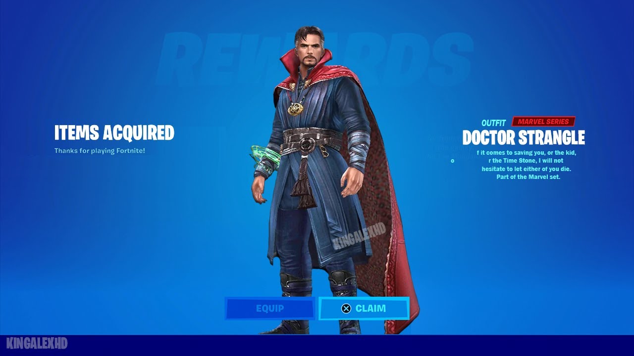 How To Get Doctor Strange Skin Bundle NOW FREE In Fortnite! (Unlocked