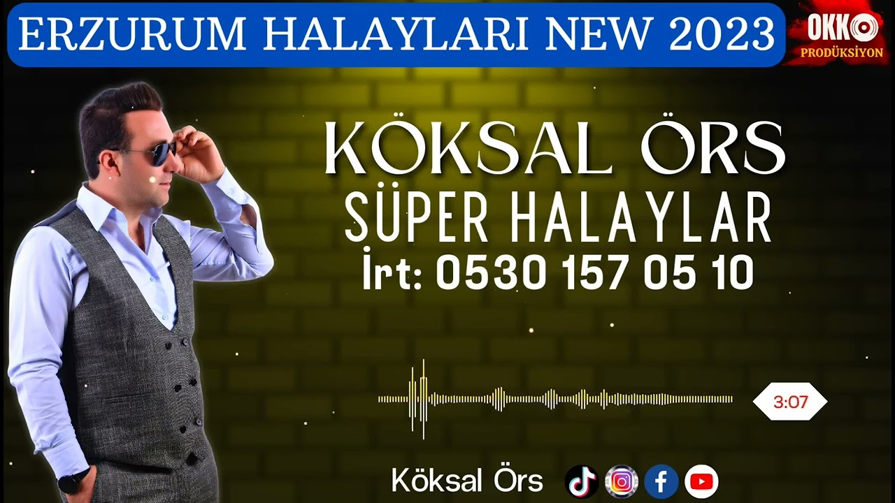 Köksal Örs Halaylar , Karataşın Başları, Tak Tak Takırdama, Menşure Hanım Yeni 2023