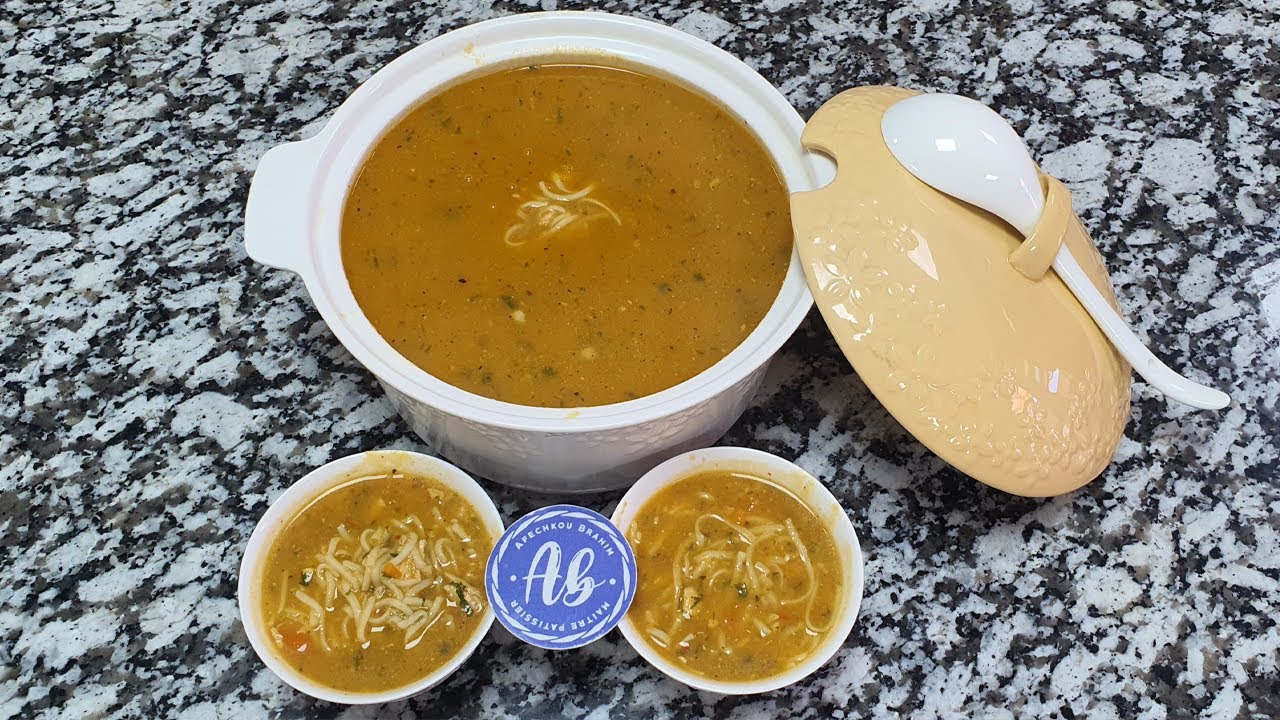 شوربة صحية رمضانية🥕بالخضار🍅🥔بديل للحريرة في رمضان 2023🌙