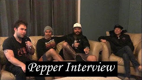 Pepper Interview & live performance by Michael Nagy