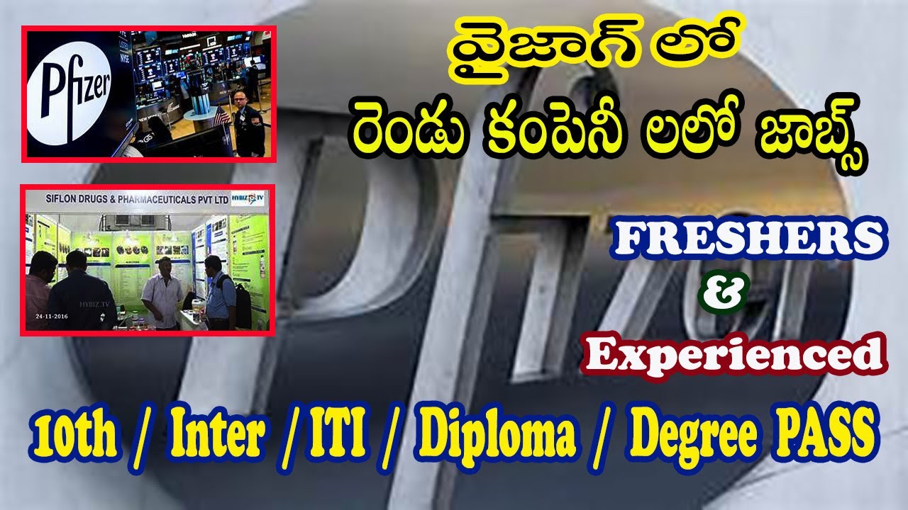 PFIZER JOBS VIZAG PHARMA COMPANY JOBS VACANCY VIZAG JOBS CV JOB