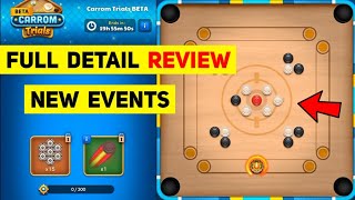 Carrom Pool New Events - Carrom Trials Detail Review - Jamot Gaming