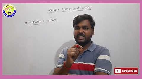 !!Lecture - 03!!Strength of material !! 4th Sem. Mechanical Engg.!! New syllabus !!