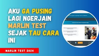 40 MENIT BONGKAR CARA MENGERJAKAN SOAL GRAMMAR MARLIN TEST DENGAN SIMPLE DAN MUDAH [EnglishMaritime]