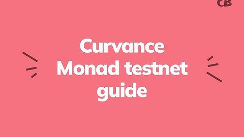 Curvance Monad Testnet Guide: How to Complete Curvance Monad Testnet Tasks💡Monad Testnet Tutorial