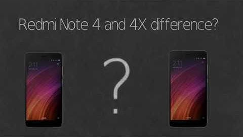 So sánh redmi note 4 và redmi 4x năm 2024