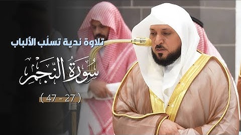 تلاوة مؤثرة من الشيخ د. ماهر المعيقلي لما تيسّر من سـورة النجم | مغرب السبت ٢٤-١-١٤٤٧هـ