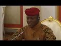 Meeting with President of Burkina Faso Ibrahim Traore