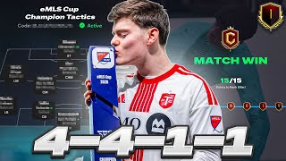 eMLS CHAMPION BROKEN 4411 CUSTOM TACTICS + PLAYER ROLES IN FC 26...
