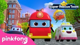 we are the super rescue team super rescue team car story song pinkfong baby shark
