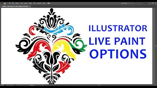 Live Paint - Make, Merge, Release, Expand, Gap Options Explained Simple For Beginners Illustrator