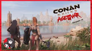 Thrilling Explorations: Khas Khemi River City & The Summoning Place! -Conan Exiles Age Of War-Part9.