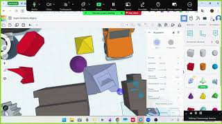 TinkerCAD. 3D моделювання. Урок 2. Інстремент перо (прямі лінії і крива Безьє)