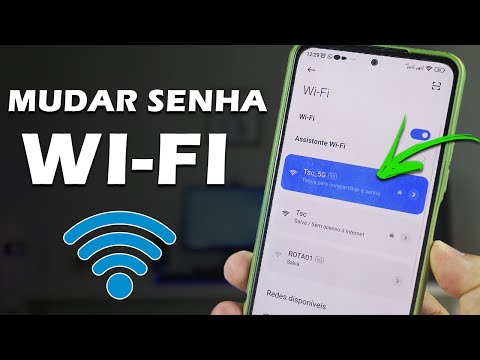 COMO MUDAR A SENHA DO WIFI PELO CELULAR