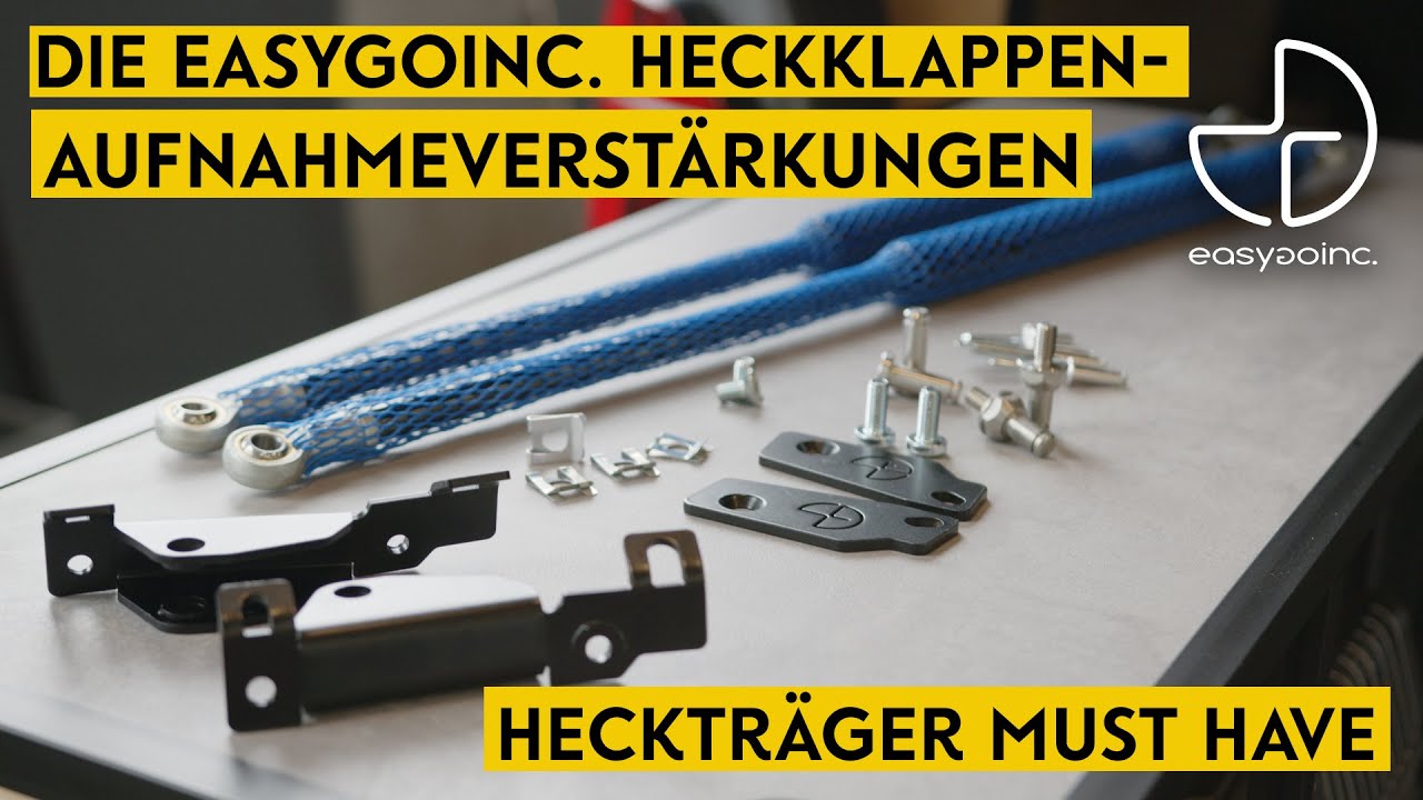 Must have bei jedem Heckträger  Die verstärkten Gasdruckfedern