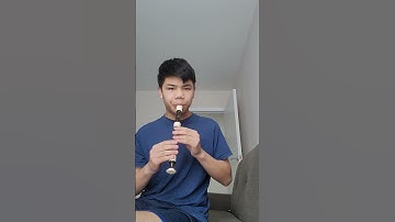 C major scale on recorder (up to high A!!)