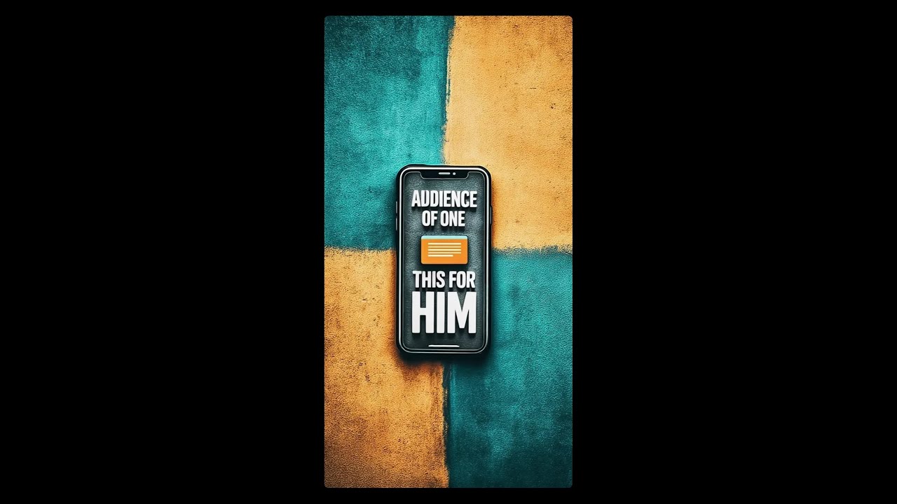 Try The Audience of One Challenge.