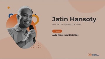 Auto-Governed DataOps with Jatin Hansoty, Director Engineering, Zaloni
