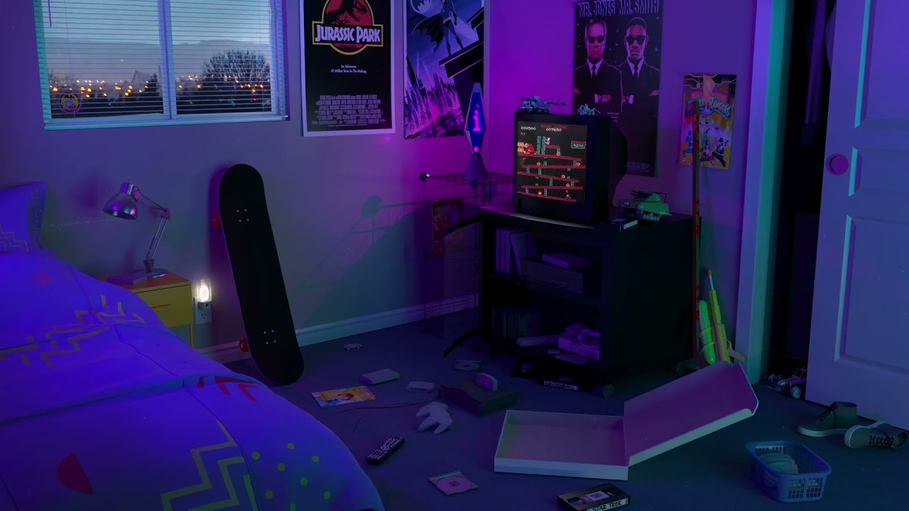 Sunset 90s Room Aesthetic Live Wallpaper  WallpaperWaifu