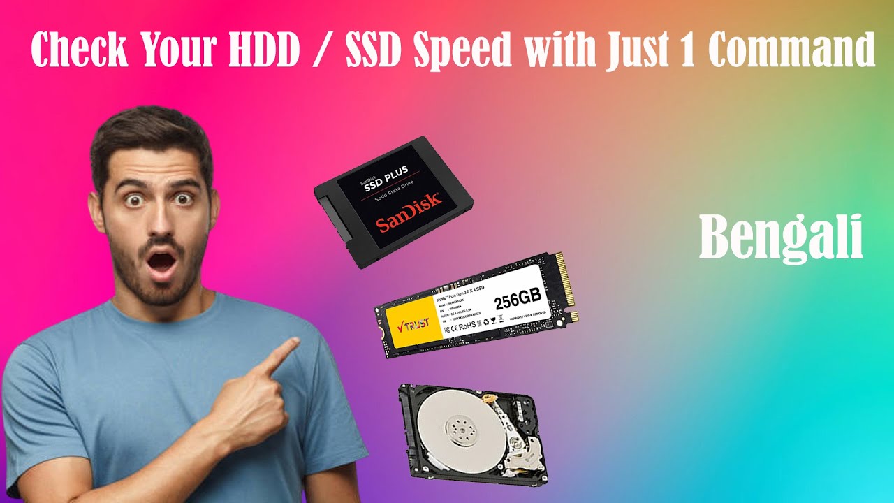 How To Check Your HDD And SSD Speed With Just One Command YouTube maxsun-terminator-360gb-ssd-sata-iii-smi-tlc-year-warranty-time-alloy