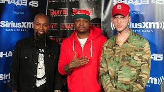 Tech N9ne, Stevie Stone & Darrein Safron Freestyle on Sway in the Morning | Sway's Universe