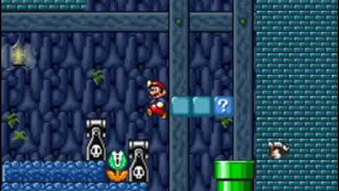 SMF1 Cave Edition custom level: SMB 1-2 Brown Goomba Cave
