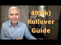 401(k) Rollover -- What To Do With Your 401(k) When You Leave Your Job or Retire