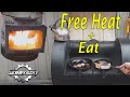 FREE Heat &amp; Eat -- Fantastic Waste Oil Stove