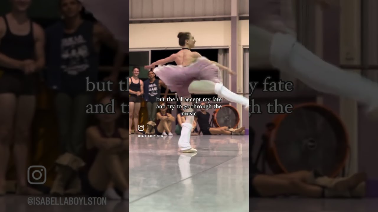 Black Swan Fouett S With Slow Tempo Text On Screen Isabella Boylston