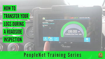 How to Transfer Your Logs During a Roadside Inspection - PeopleNet ELDs