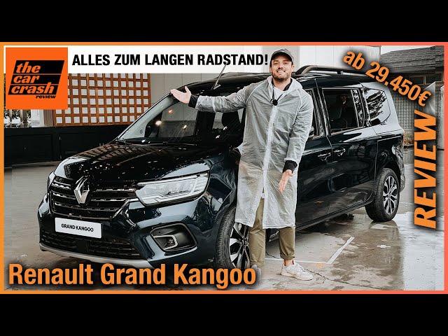 Renault Grand Kangoo (2024) Bezahlbarer Familien Van ab 29.450€?! Review, Test, 7-Sitzer