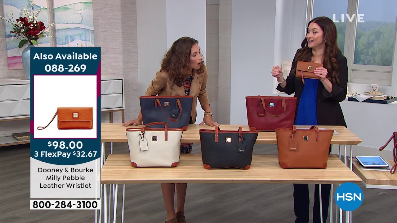 Dooney & Bourke Saffiano Leather Tote - Tobi on QVC 