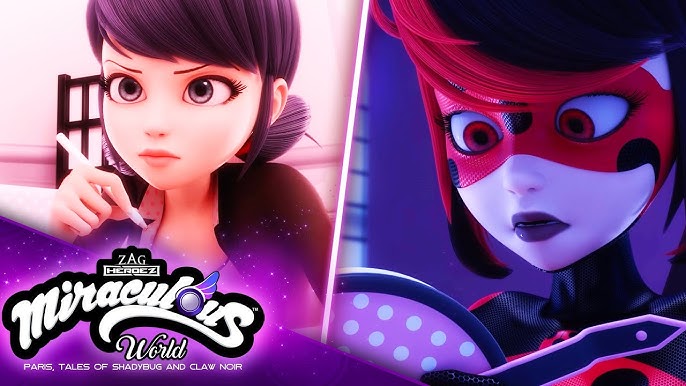 Miraculous News World ❄️ on X: 🐞 MIRACULOUS PARIS 🔮 Promotional posters  for today's special 'Miraculous World, Paris: Tales of Shadybug and Claw  Noir' released by Disney Channel France!  / X