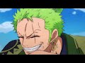 Zoro reaction when finally meet luffy in wano