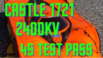 CASTLE 1721 2400KV                         4S TEST PASS.