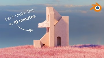 How To Make a Surreal Environment in Blender