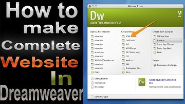 How to make complete website in dreamweaver -Tutorial Part 9