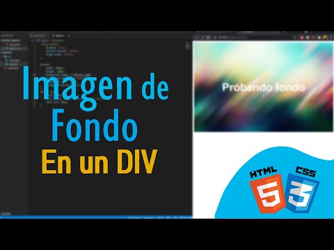 Video: ¿Cómo centro una imagen de fondo en un div?