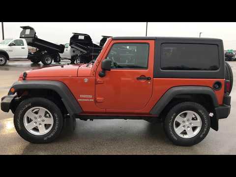 2011 JEEP WRANGLER SPORT 4WD MANGO TANGO ORANGE WALK AROUND REVIEW SOLD! 8J148A SUMMITAUTO.com