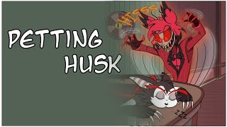 Petting Husk | Hazbin Hotel Comic-Dub | Cartoontomb screenshot 5